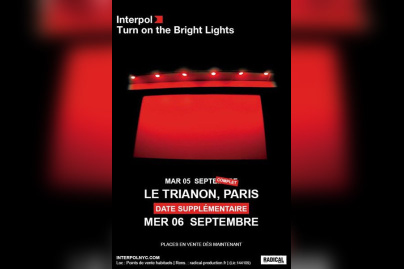 Interpol en concerts au Trianon de Paris en septembre 2017