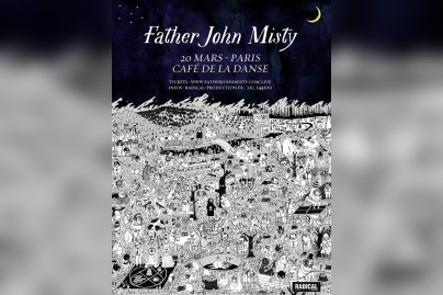 Father John Misty en concert au Café de La Danse en mars 2017