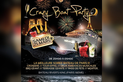 Crazy Boat Party au River's King 