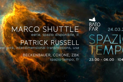 Spazio Tempo au Batofar avec Marco Shuttle 