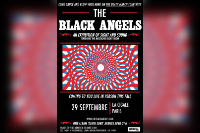 The Black Angels en concert à La Cigale de Paris en septembre 2017