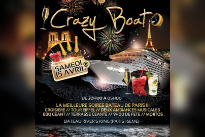 Nouvelle Crazy Boat Party au River's King