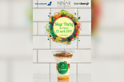 Skyr Party chez Lemon Iceland Paris 