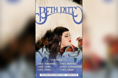 Beth Ditto en concert au Bataclan de Paris en octobre 2017