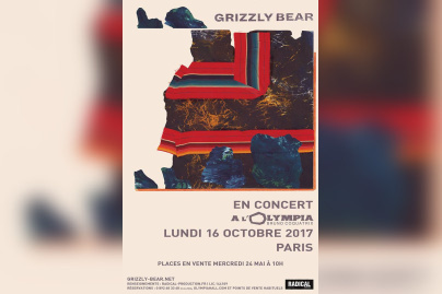 Grizzly Bear en concert à l’Olympia de Paris en octobre 2017