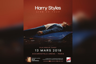 Harry Styles en concert à l’Arena Bercy de Paris en mars 2018