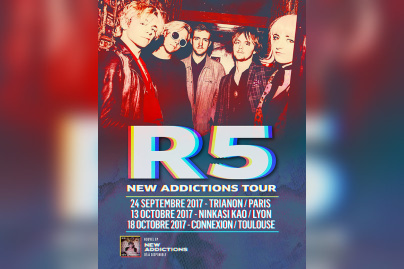 R5 en concert au Trianon de Paris en septembre 2017