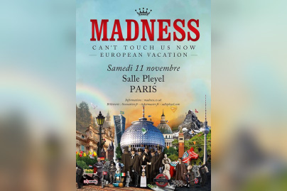 Madness en concert à La Salle Pleyel de Paris en novembre 2017