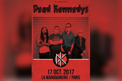 Dead Kennedys en concert à La Maroquinerie de Paris en octobre 2017