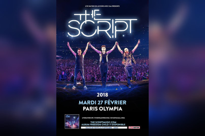 The Script en concert à l’Olympia de Paris en février 2018