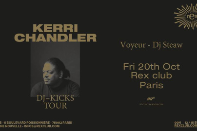 Kerri Chandler DJ Kicks Tour au Rex Club