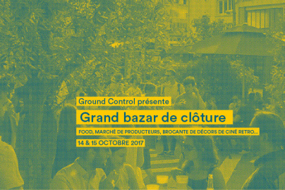 Grand bazar de clôture au Ground Control