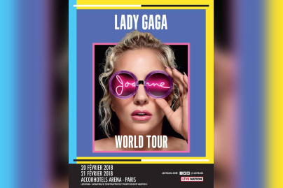 Lady Gaga en concerts à l'AccorHotels Arena Bercy de Paris en février 2018