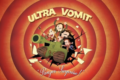 Ultra Vomit en concert à l'Olympia de Paris en octobre 2018