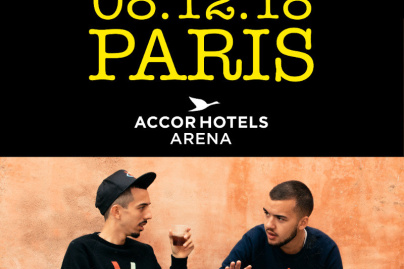 Bigflo et Oli en concert à l’AccorHotels Arena Bercy de Paris en décembre 2018