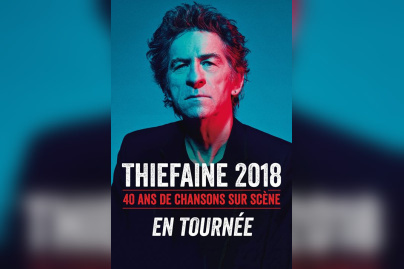 Hubert-Félix Thiéfaine en concert à l'AccoHotels Arena Bercy de Paris en novembre 2018