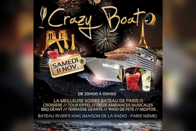 Crazy Boat Party de retour au River's King 