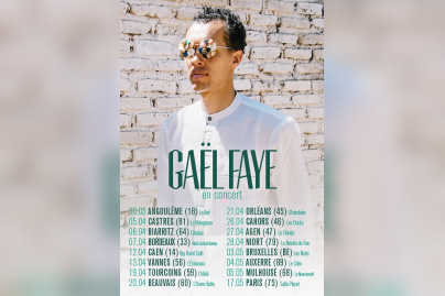 Gaël Faye en concert à La Salle Pleyel de Paris en mai 2018
