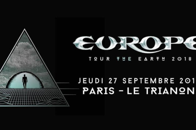 Europe en concert au Trianon de Paris en septembre 2018