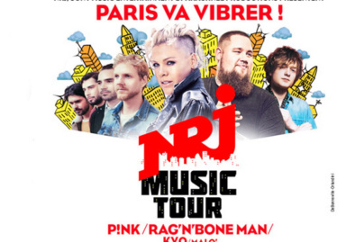 NRJ Music Tour à L'Elysée Montmartre avec Pink, Rag’n’Bone Man, Kyo...