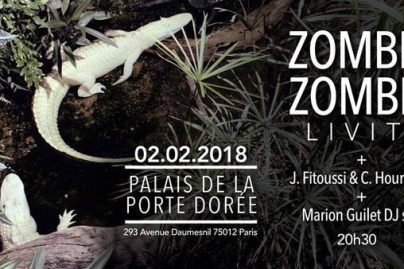 Zombie Zombie en concert au Palais de la Porte Dorée