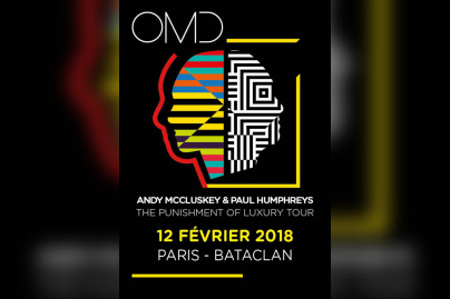 Orchestral Manœuvres in the Dark en concert au Bataclan de Paris en février 2018