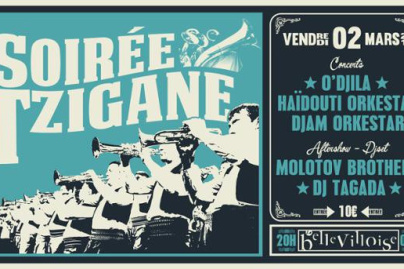 Soirée Tzigane et Fiesta Que Calor à La Bellevilloise 