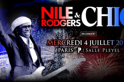 Nile Rodgers & Chic en concert à La Salle Pleyel de Paris en juillet 2018