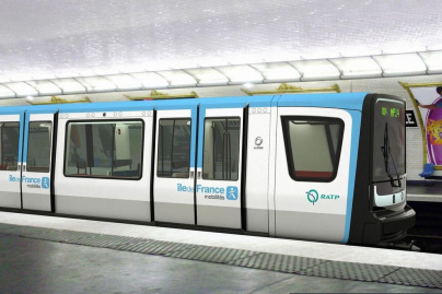 Nouvelle couleur pour les métros parisiens !