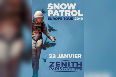 Snow Patrol en concert au Zénith de Paris en janvier 2019
