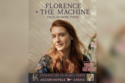 Florence and The Machine en concert à l'AccorHotels Arena Bercy de Paris en mars 2019