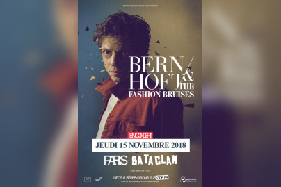 Bernhoft en concert au Bataclan de Paris en novembre 2018