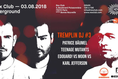 Overground au Rex Club avec Patrice Bäumel