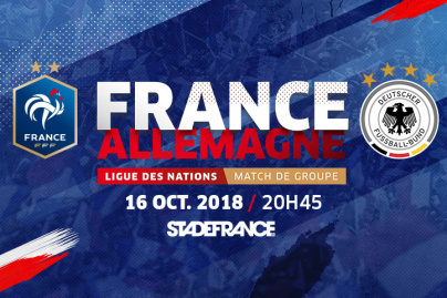 Match France - Allemagne au Stade de France le 16 octobre 2018