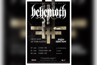 Behemoth en concert au Bataclan de Paris en janvier 2019