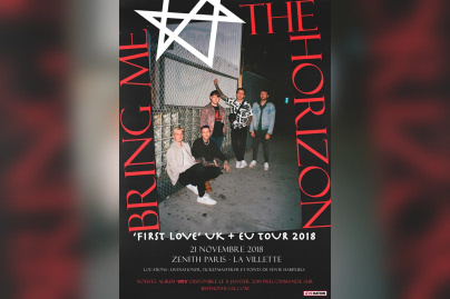 Bring me The Horizon en concert au Zénith de Paris en novembre 2018
