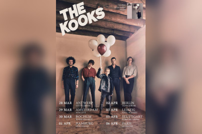 The Kooks en concert au Zénith de Paris La Villette en avril 2019 