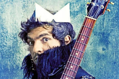 -M-, aka Matthieu Chedid, en concert au Cirque d’Hiver de Paris en février 2019