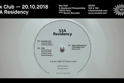 S3A Residency au Rex Club avec Space Dimension Controller 