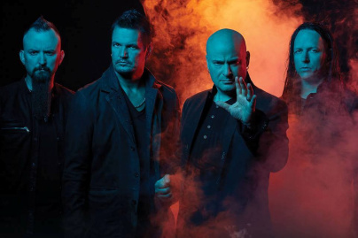 Disturbed en concert à L'Elysée Montmartre de Paris en mai 2019 