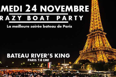 Crazy Boat Party de retour au River's King le 24 novembre 2018