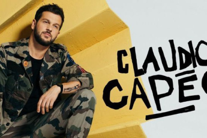 Claudio Capéo en concert à l’Olympia de Paris en novembre 2019 