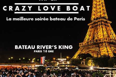Saint Valentin 2019 : Crazy Love Boat Party en mode after work au River's King