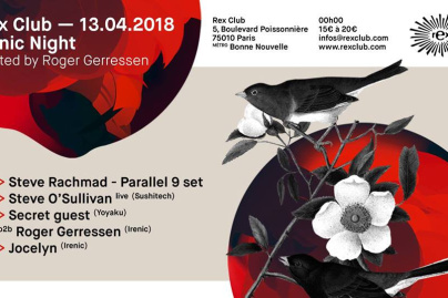 Irenic au Rex Club : Roger Gerressen invite Steve Rachmad et Steve O'Sullivan