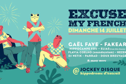 14 Juillet 2019 à Paris : Excuse My French x Jockey Disque à l'Hippodrome d'Auteuil
