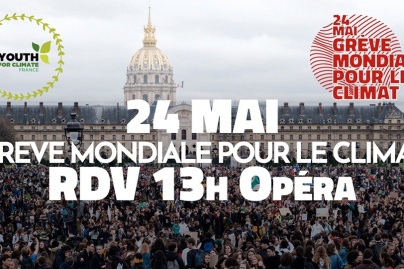 Grève Mondiale pour le Climat à Paris le 24 mai 2019