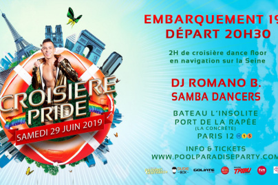 Croisière Pride Paris 2019