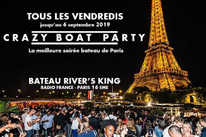 Crazy Boat en mode Summer Party au River's King 