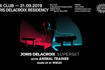 Joris Delacroix invite Animal Trainer et Wielki au Rex Club