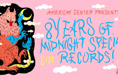 8 Years of Midnight special records à The American Center for Art and Culture 